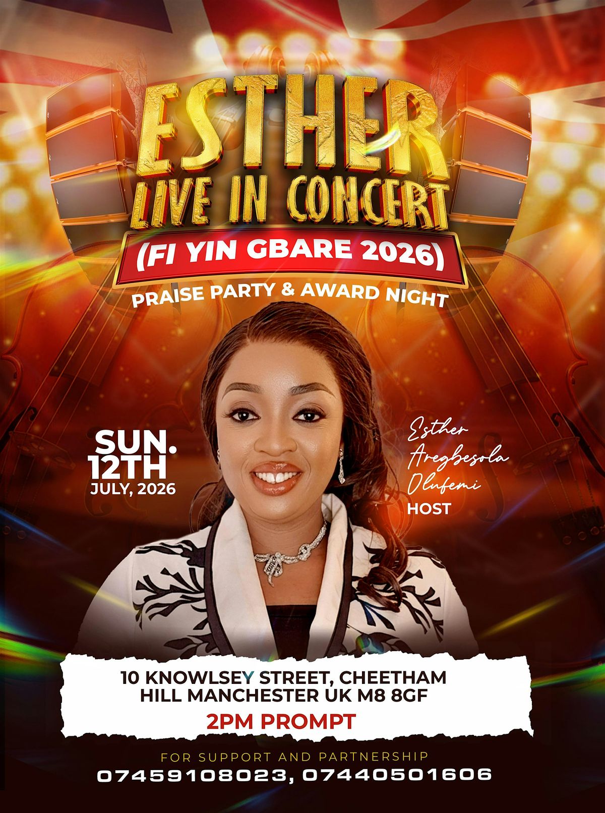Esther Live in concert and an Award Night