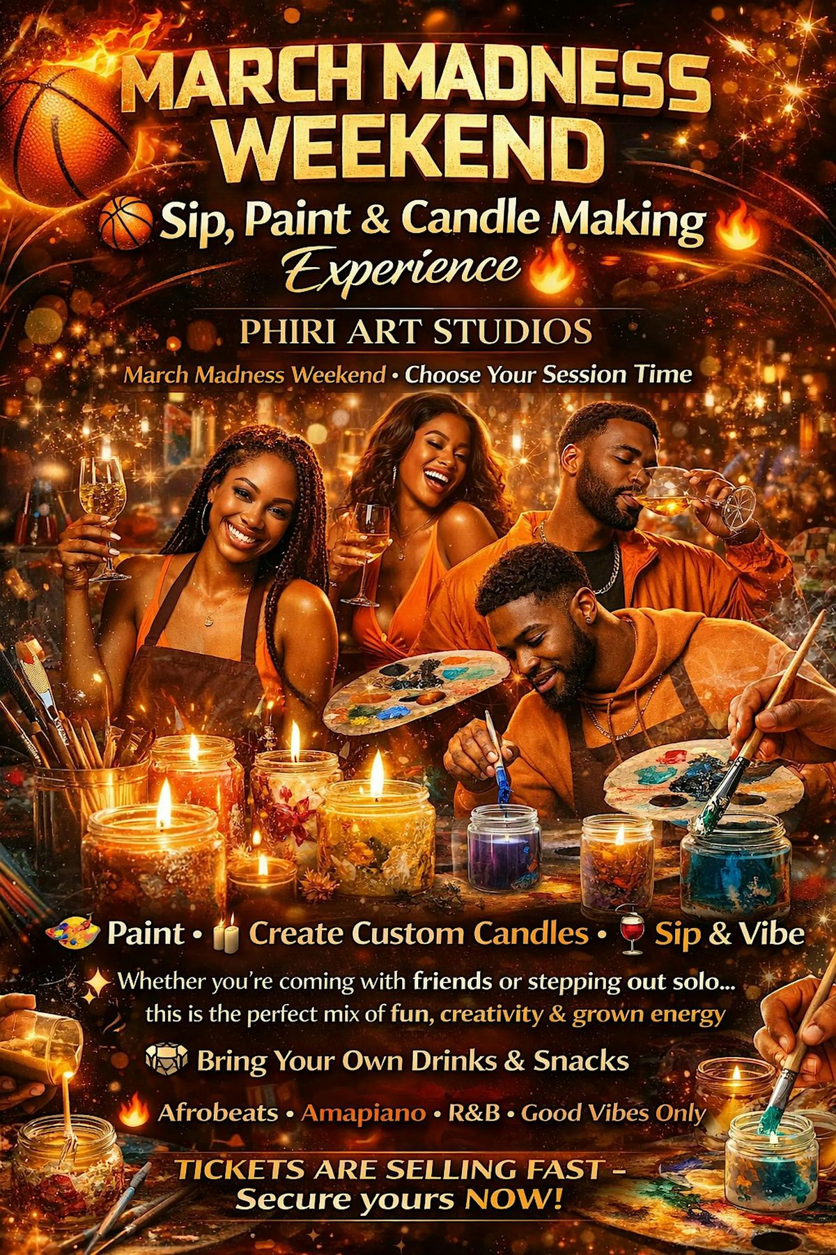 Sip and paint \/ Candle making