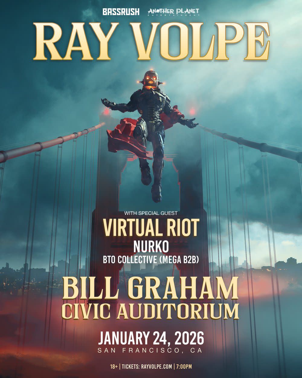 Ray Volpe at Treefort Music Hall, Boise on 16th October, 2026