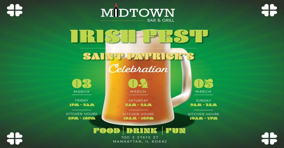 Midtown Bar Grill Irish Fest Midtown Bar And Grill Manhattan IL midtown-bar-grill-irish-fest-midtown-bar-and-grill-manhattan-il