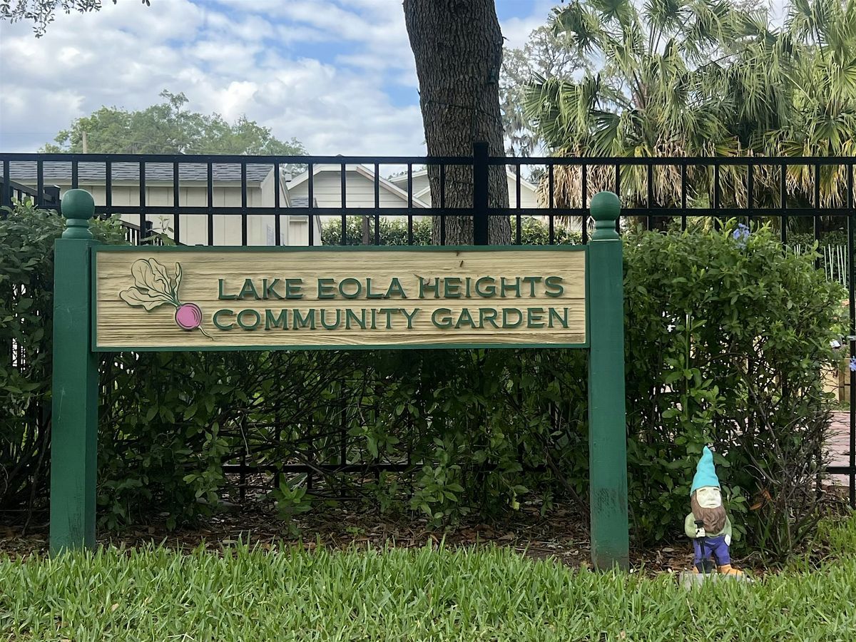 Yoga at the Lake Eola Heights Garden