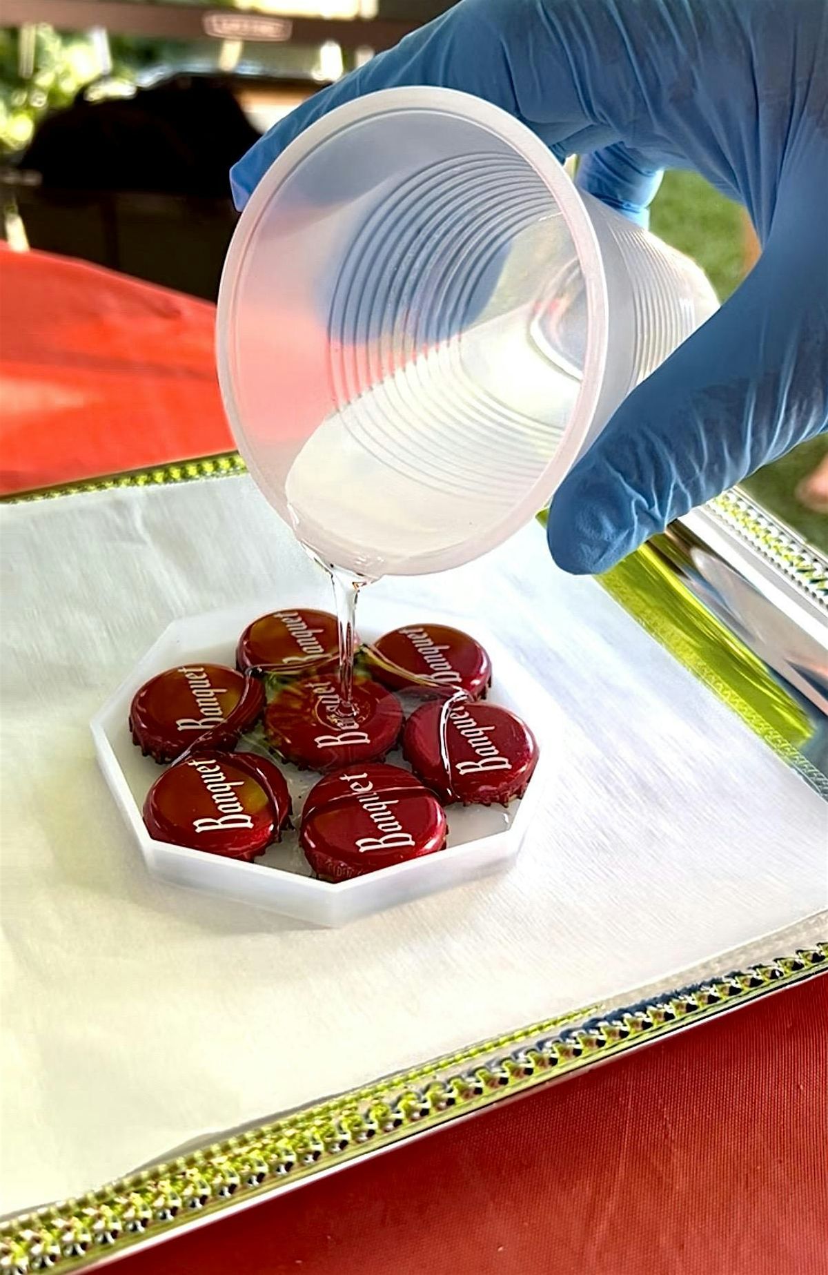 \u2728 Art with Ali \u2728 RESIN COASTERS + ASHTRAYS