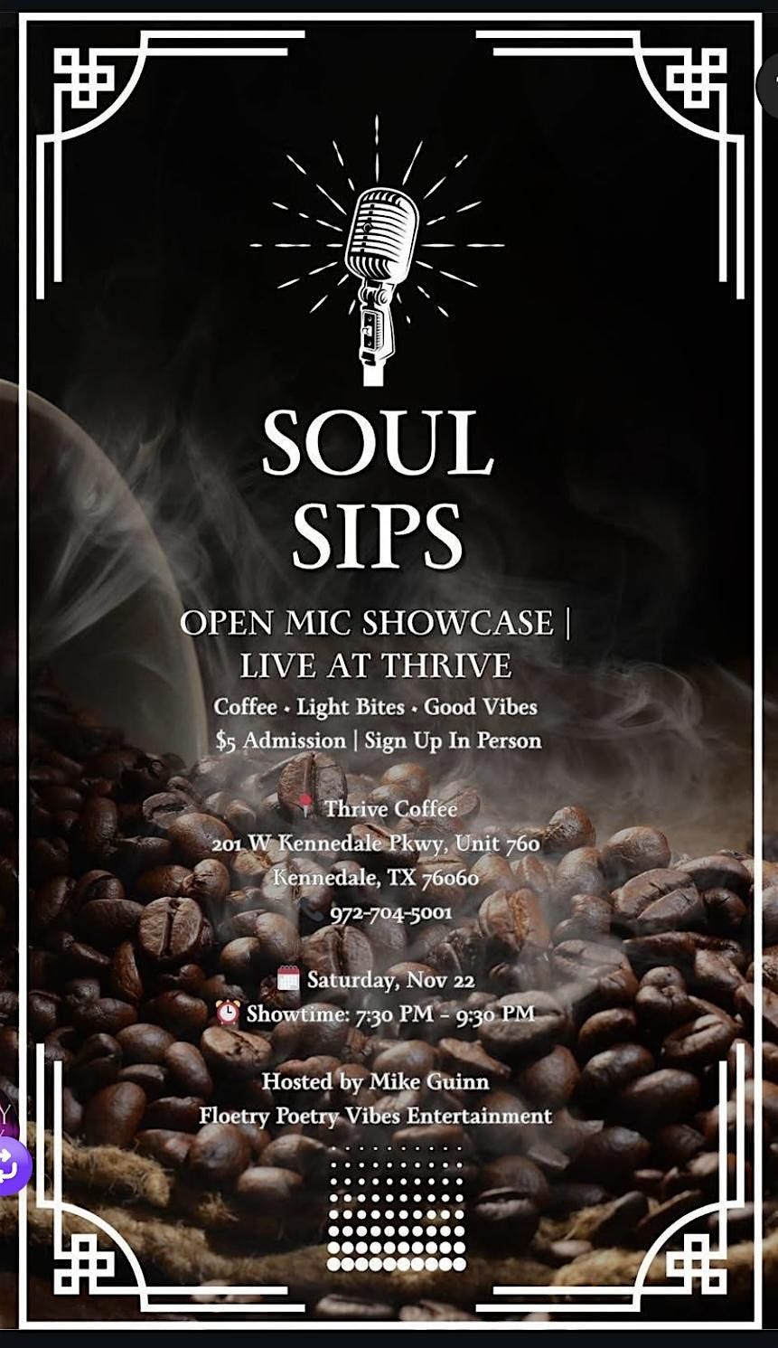 The Thrive Open Mic Showcase