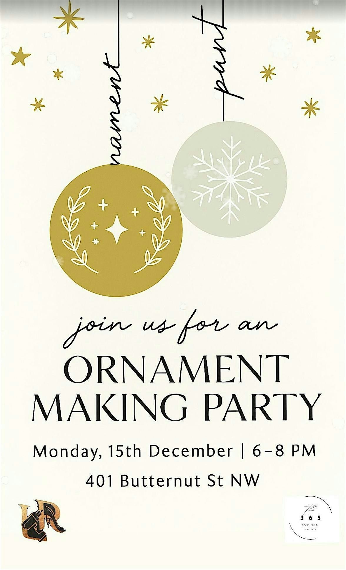 Ornament Making Party