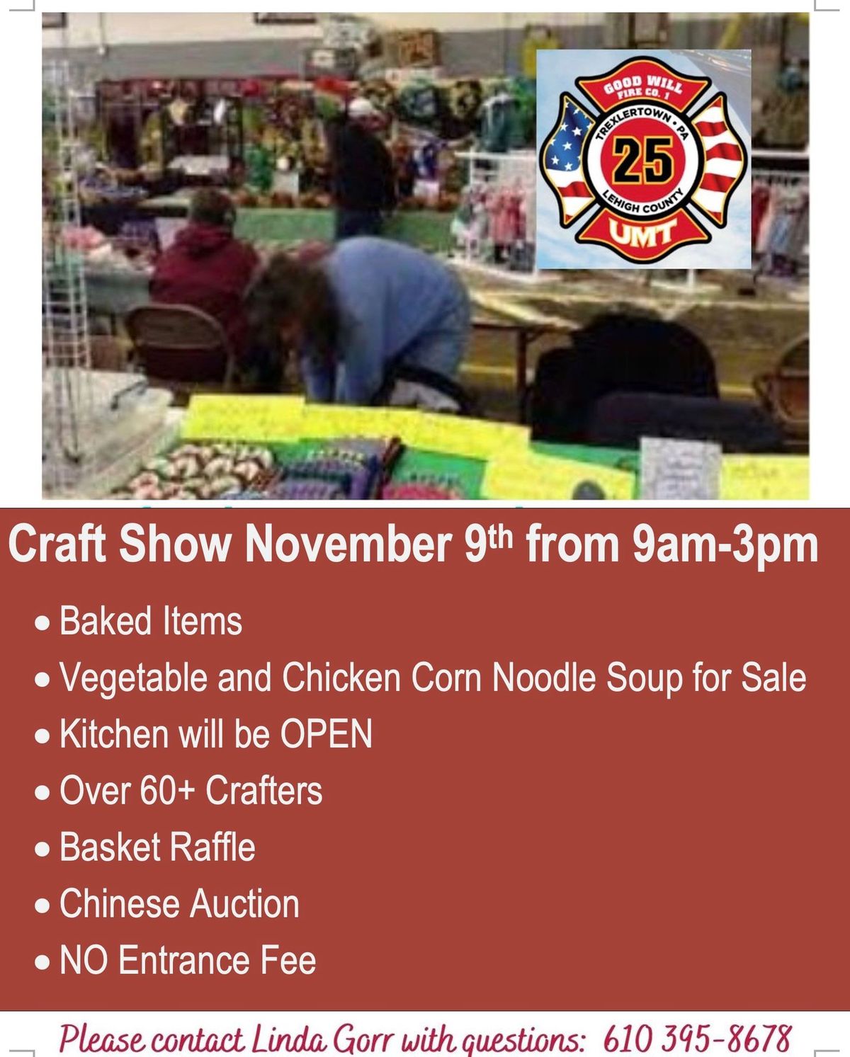 Craft Fair 7723 Hamilton Blvd, Breinigsville, PA, Trexlertown, PA