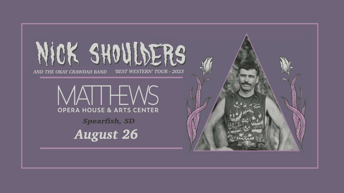Nick Shoulders at Gothic Theatre
