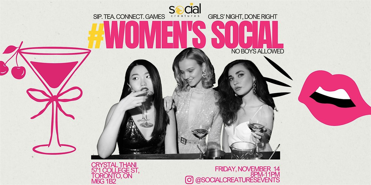 Women's Social By Social Creatures