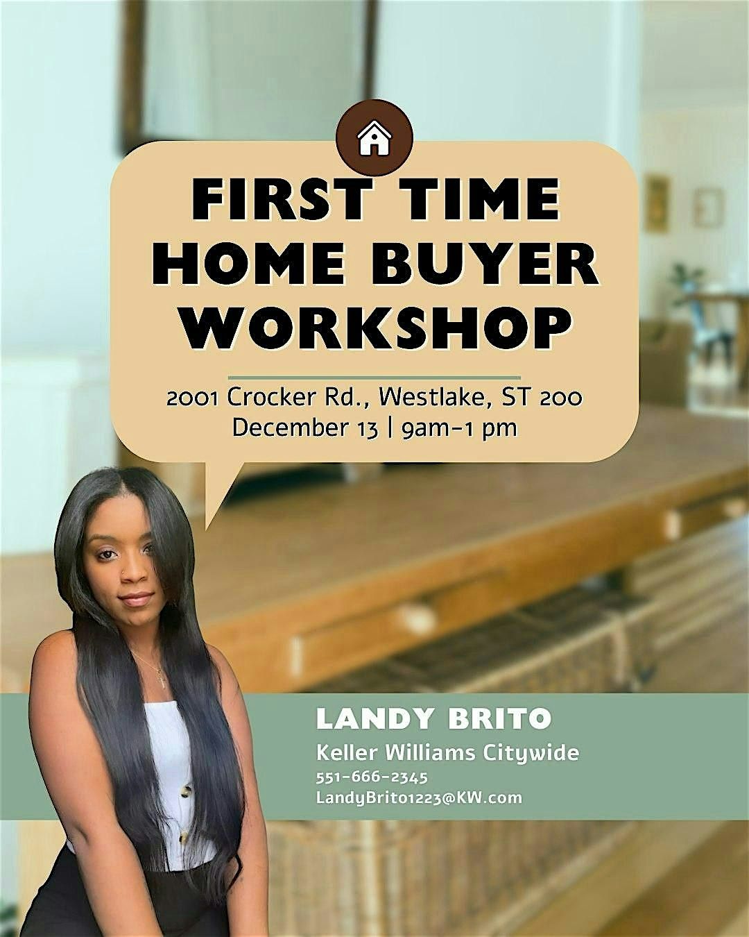 First Time Homebuyer Workshop