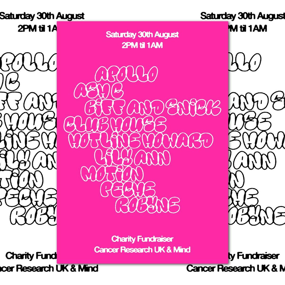 Charity Fundraiser - 30th August