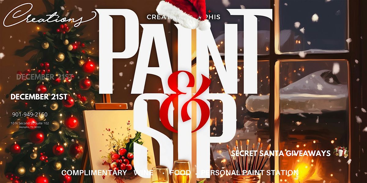 Holiday Paint & Sip