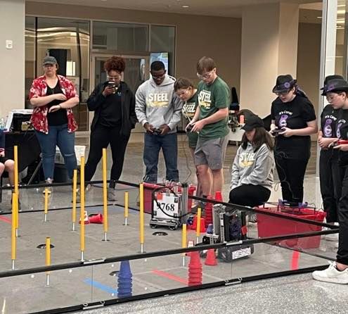 FTC Robotics Competition at Holy Savior Menard Central High School ...