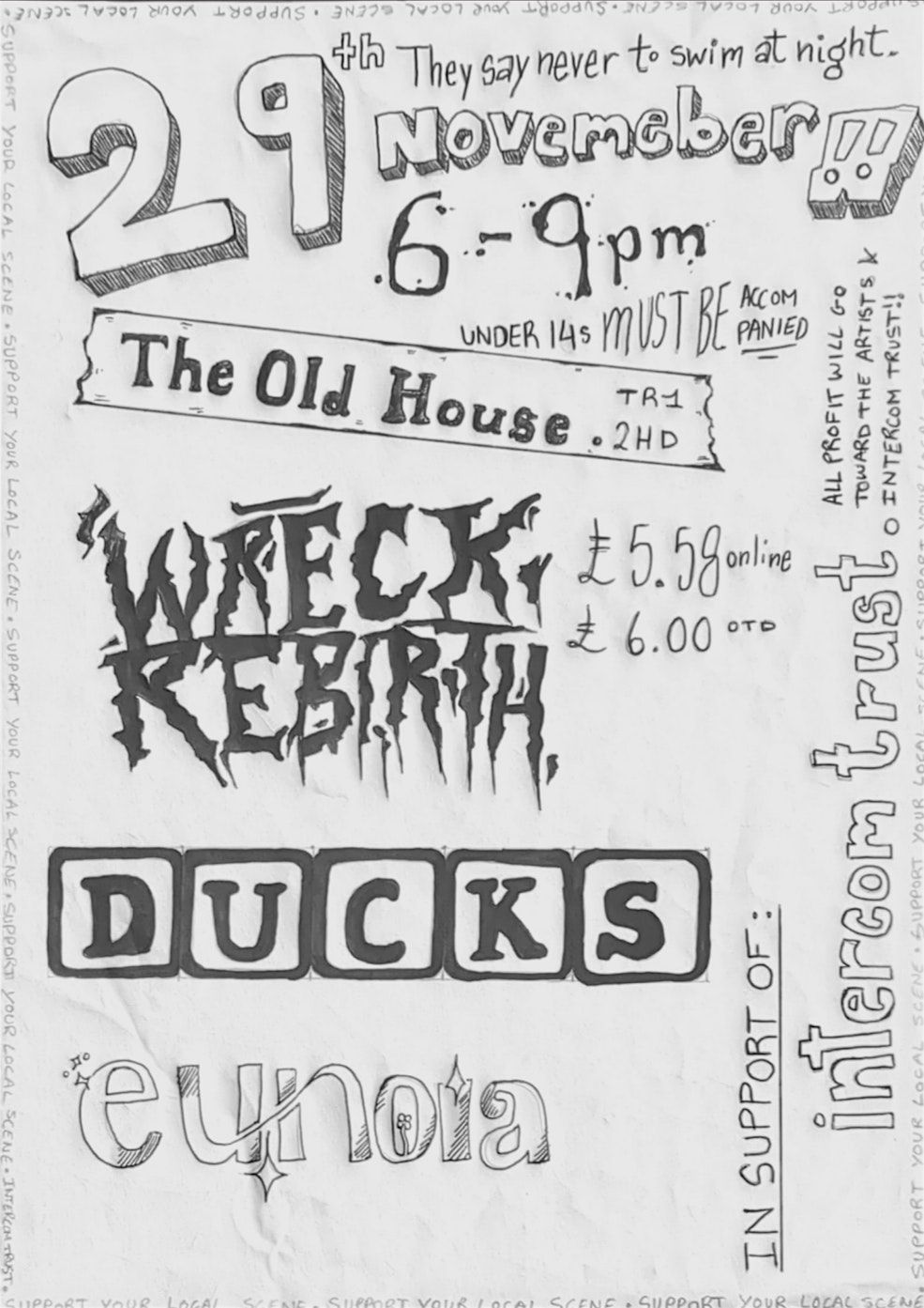 They Say Never To Swim At Night.