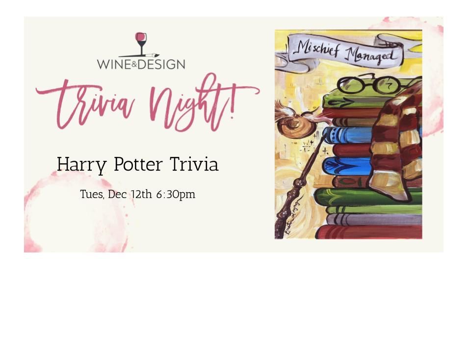 HARRY POTTER TRIVIA Wine & Design (Wine & Design Newport News
