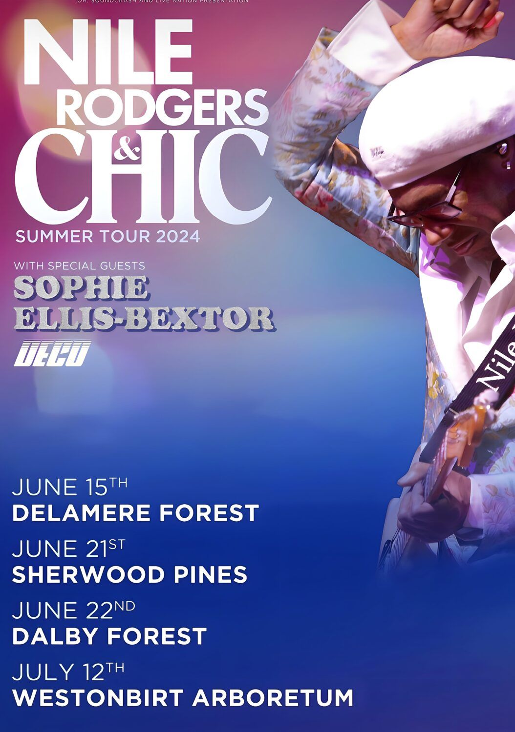 Nile Rodgers and CHIC at Hitchin Priory