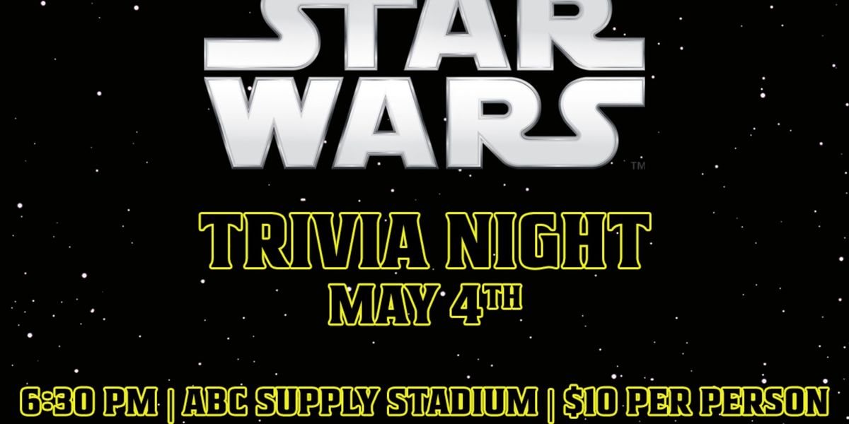 Raised By TV: Star Wars Trivia Night