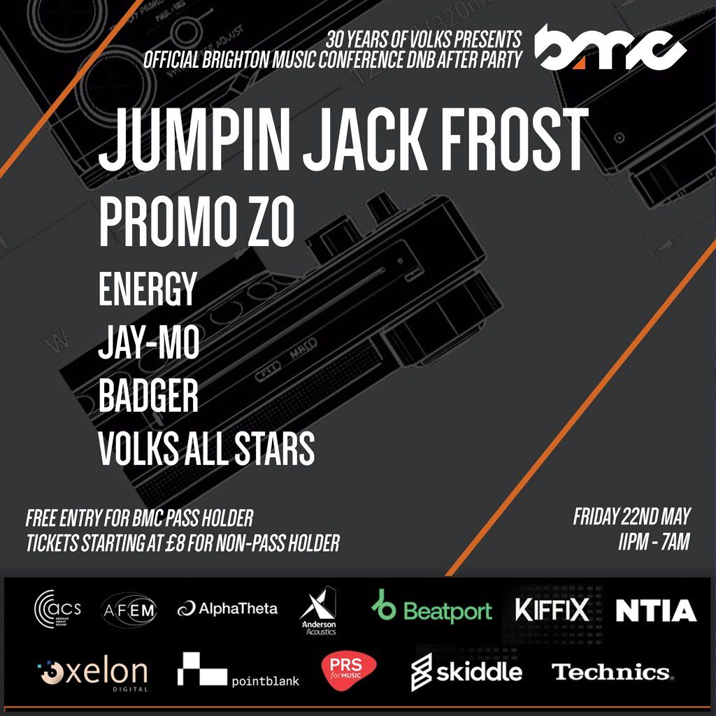 Brighton Music Conference official After Party - Free Entry*