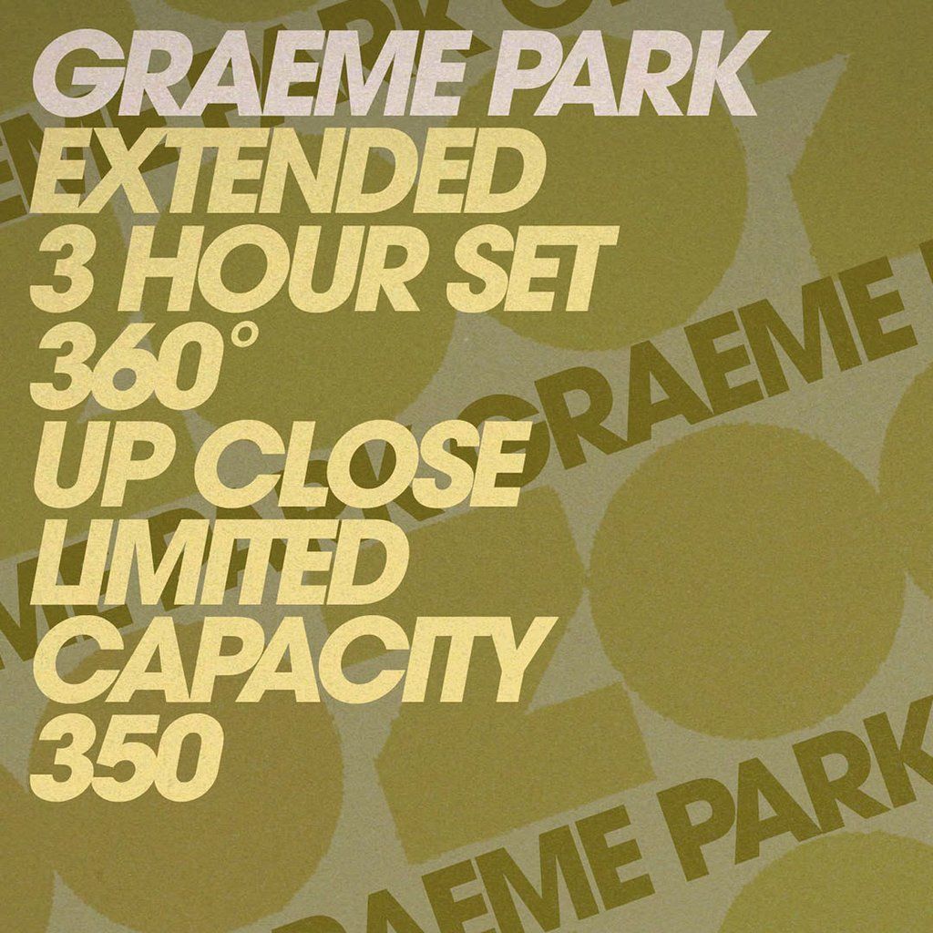 Graeme Park - ZOO Extended up close 350 cap venue