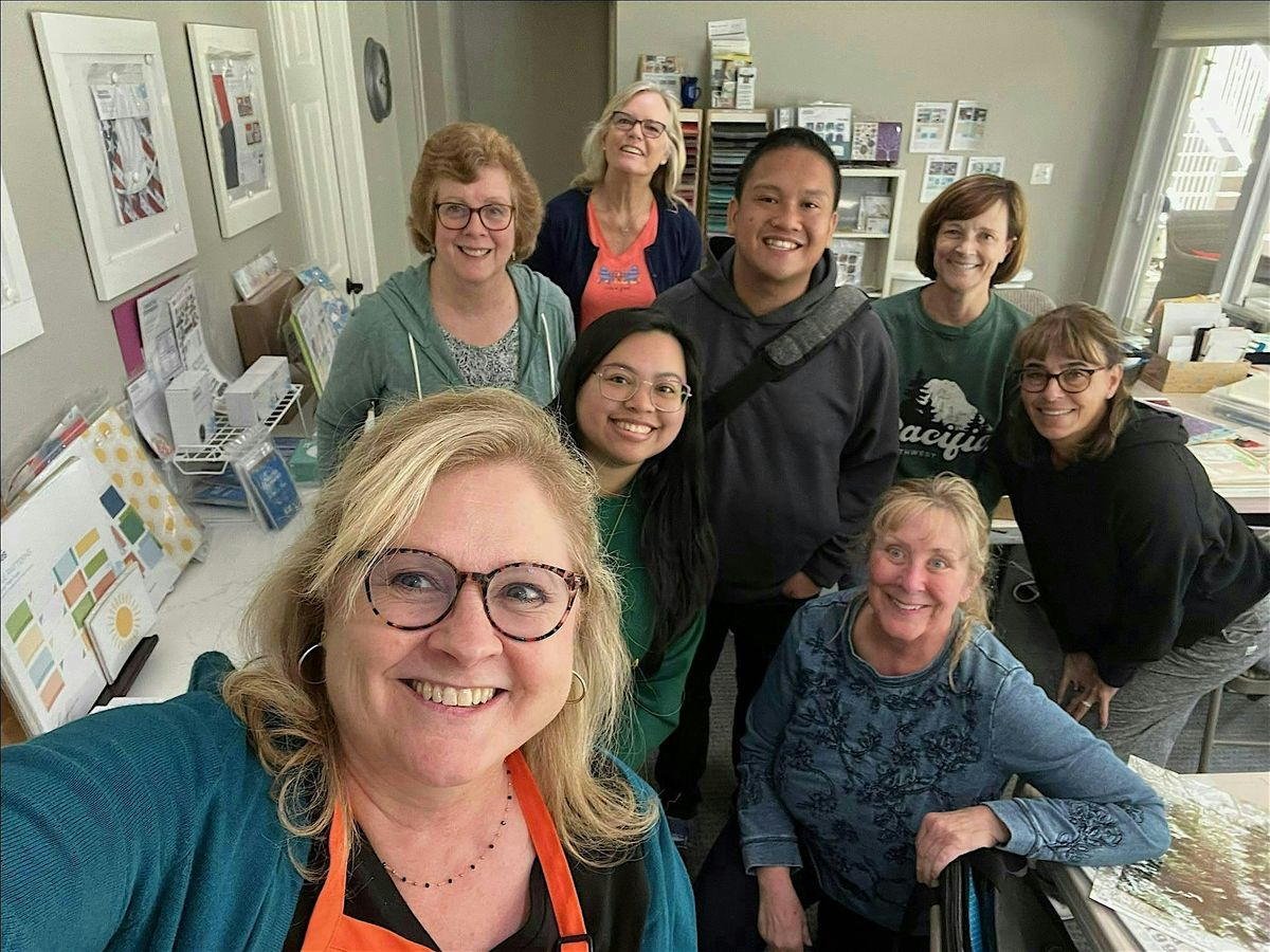 In Person Monthly (Sat.) Workshop to Create Scrapbooks & Photo Books