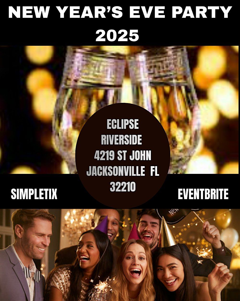 Eclipse Riverside - Jacksonville, FL - New Year\u2019s Eve Celebration 2025