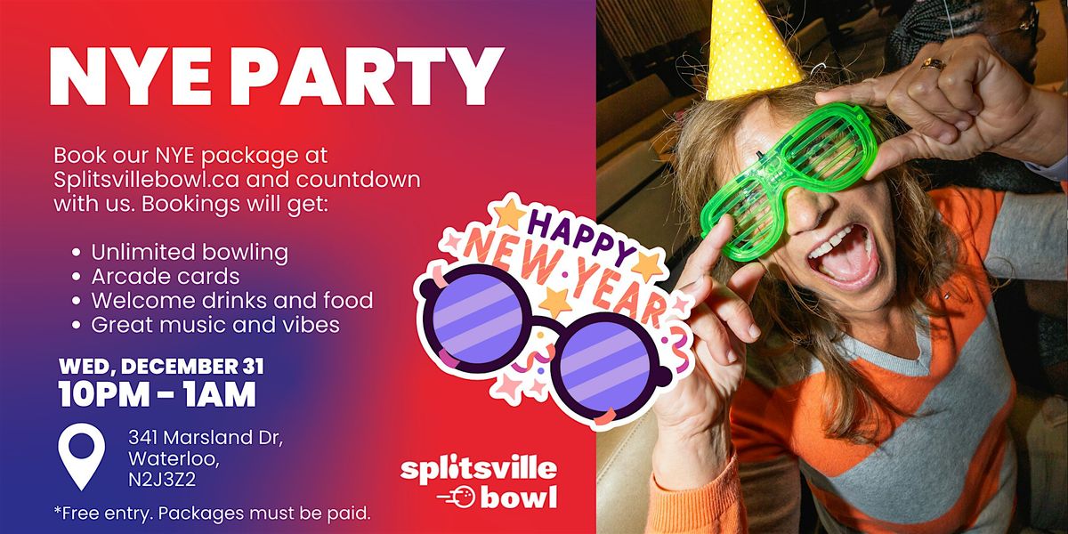 NYE Bowling party in Waterloo