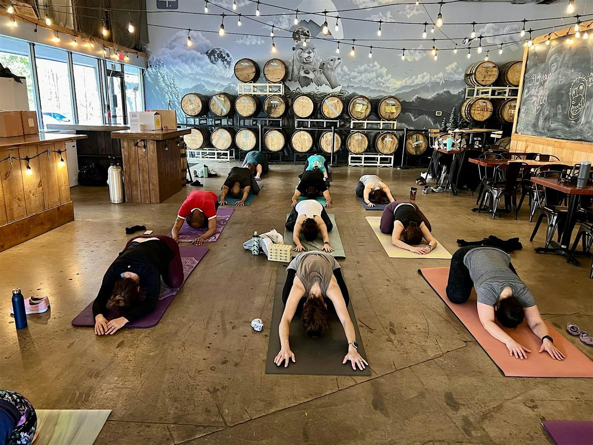 Free Yoga Class at Pontoon Brewing!