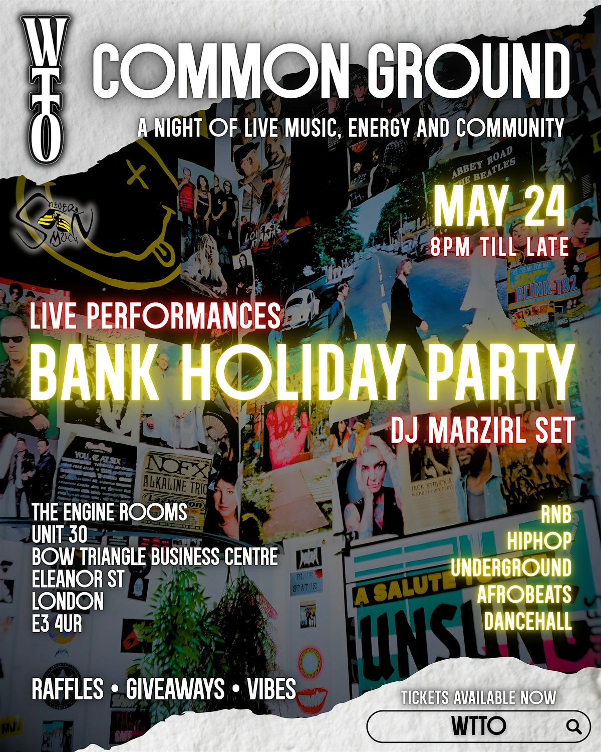 Common Ground : Bank Holiday Party