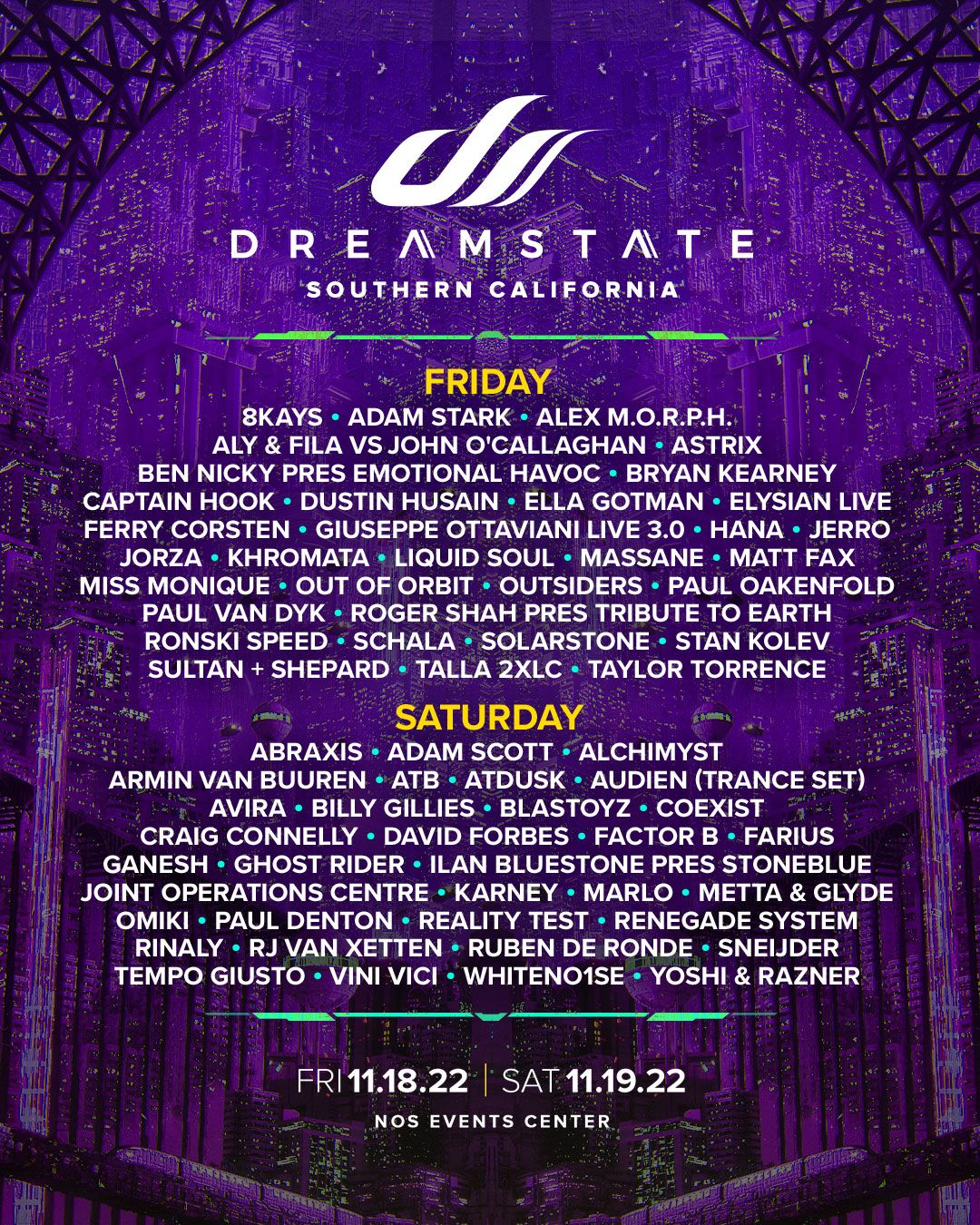 Dreamstate SoCal at Queen Mary Park