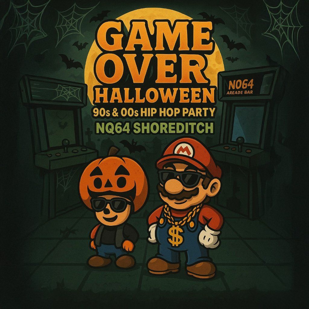 Game Over: 90s & 00s Hip Hop Halloween Party At NQ64