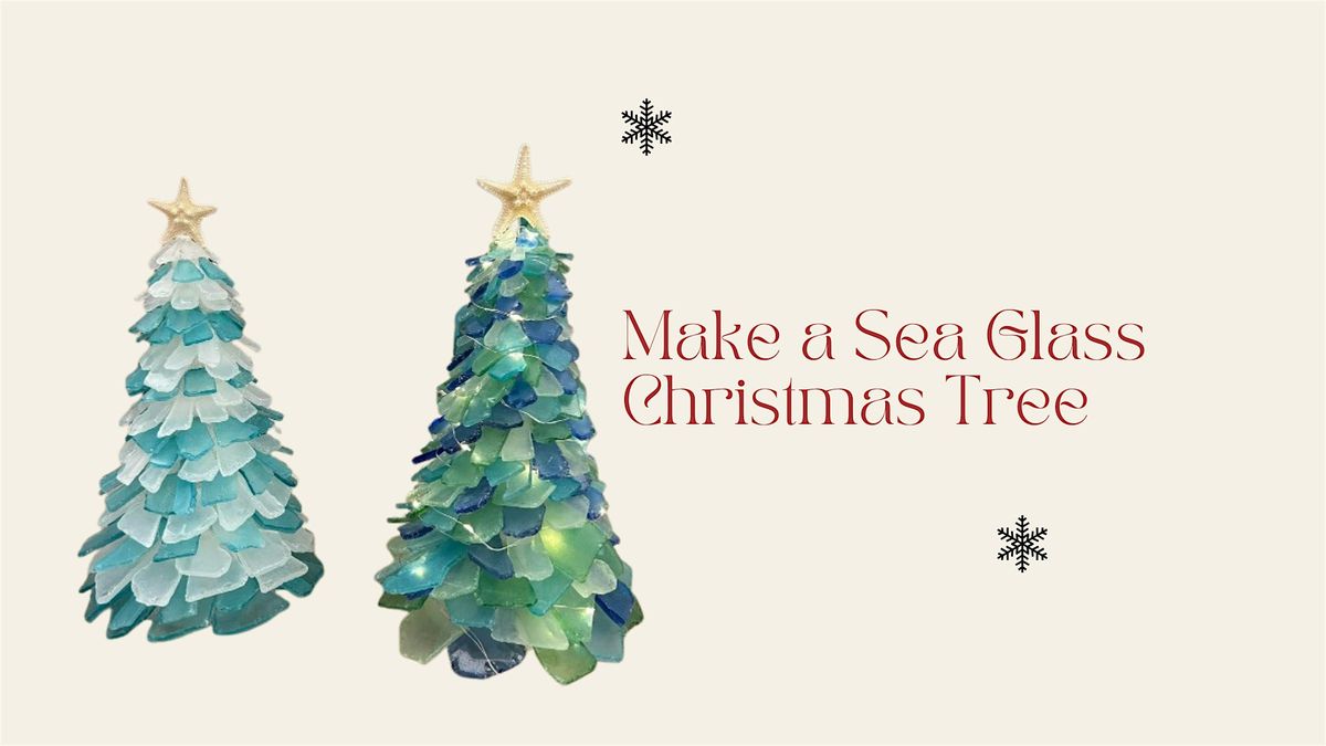 Sea Glass Christmas Trees