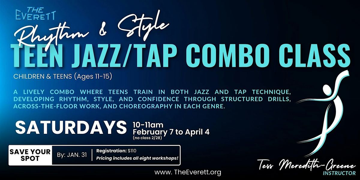 Rhythm & Style: Teen Jazz\/Tap Combo Class