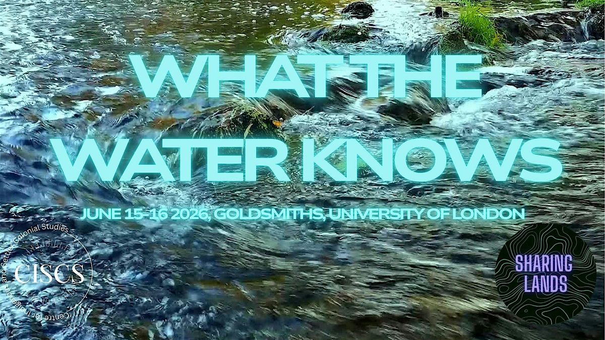 What the Water Knows