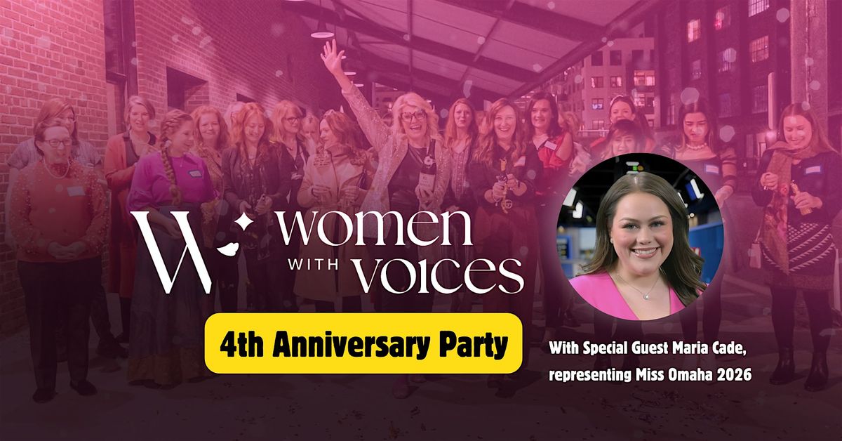 Women with Voices 4th Anniversary Party