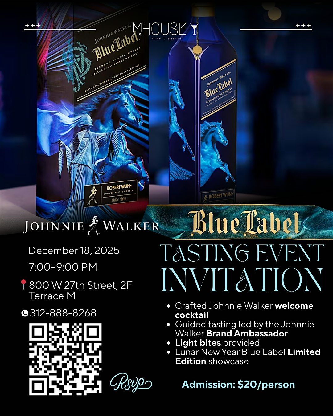 Johnnie Walker Blue Label LNY Tasting Event
