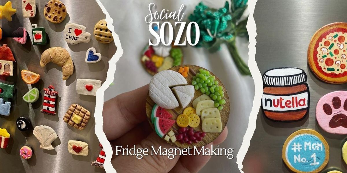 Magnet & Chill: DIY Clay Fridge Magnet