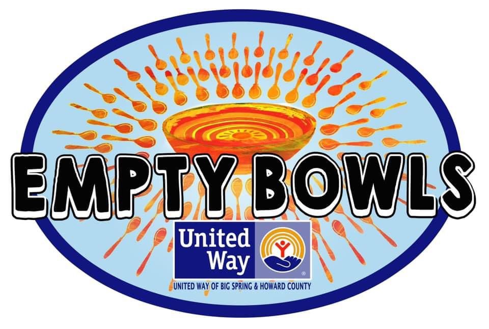 United Way Empty Bowls 2024 Howard County Fair Barn, Big Spring, TX