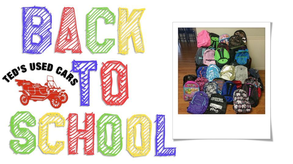 Teds Annual Backpack Giveaway 2022 Ted's Used Cars LLC, Stroudsburg