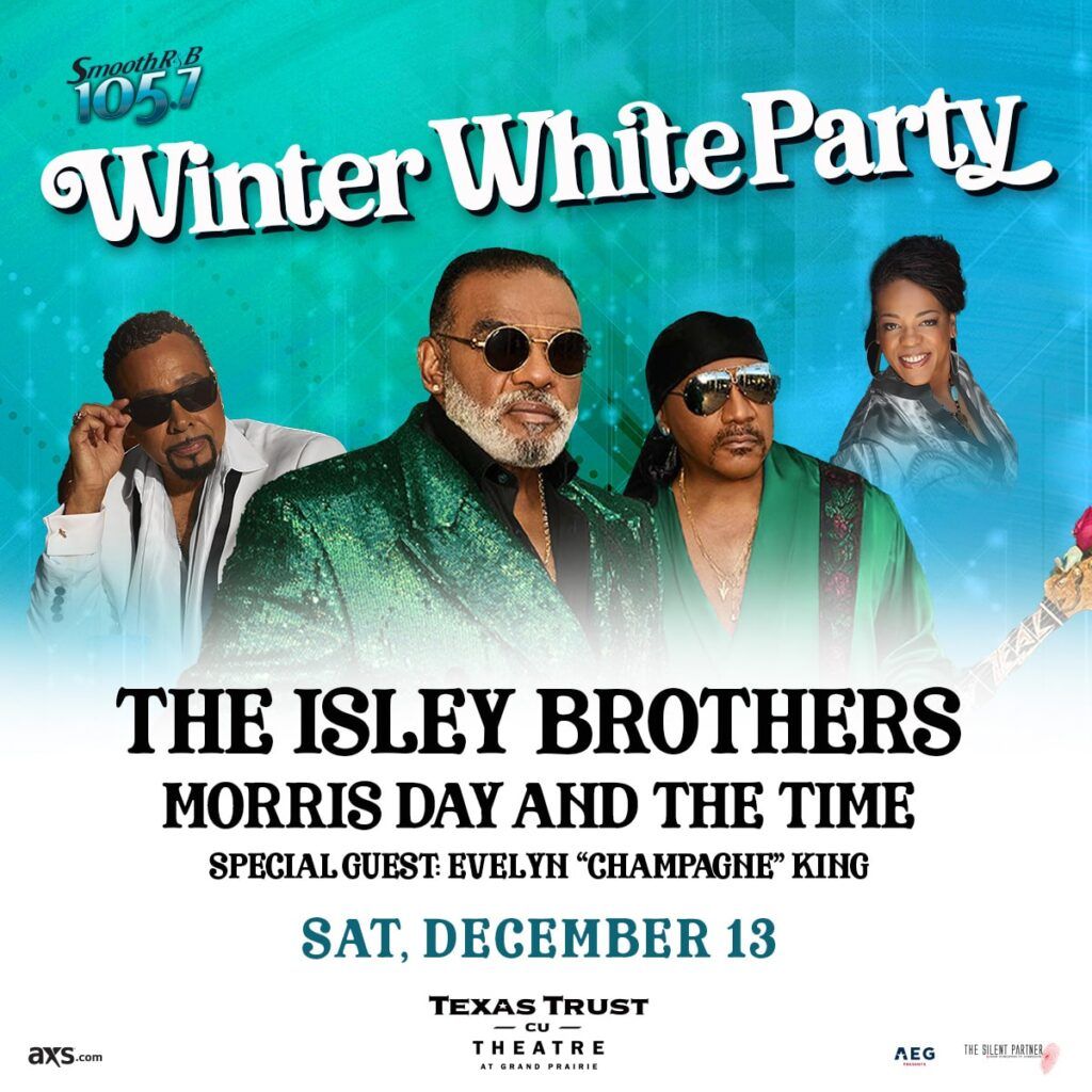 White Party 2025 - The Isley Brothers at Texas Trust CU Theatre at Grand Prairie