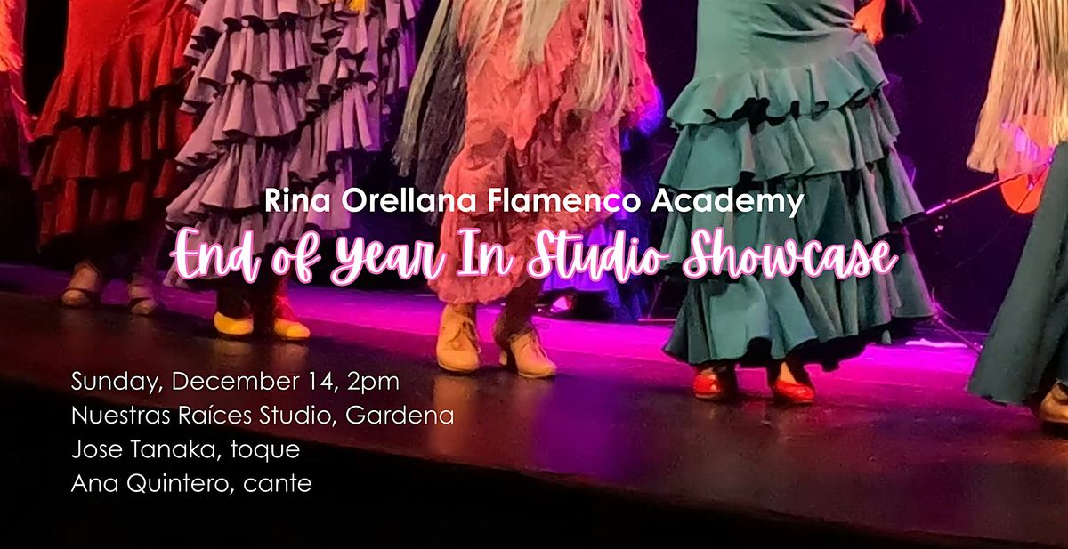 End of Year In Studio Showcase