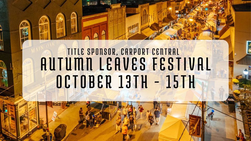 57th Annual Autumn Leaves Festival online October 13 to October 15