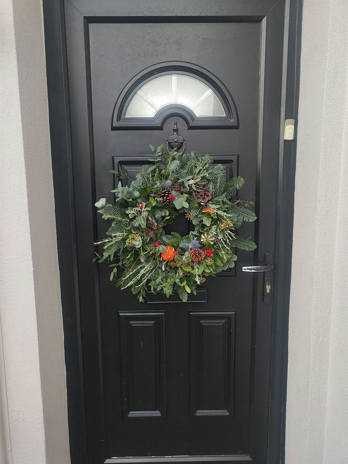 Christmas door wreath