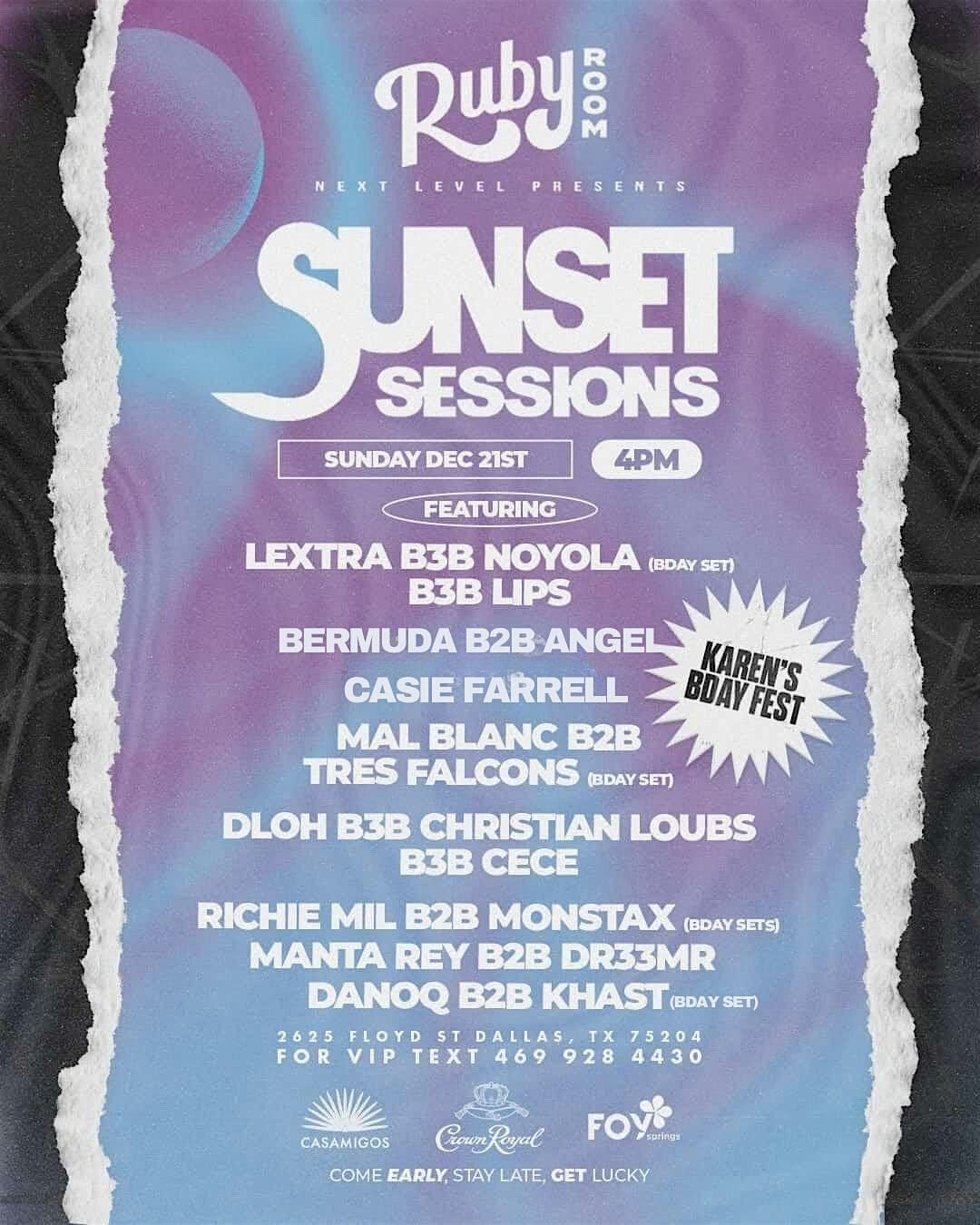 Sunset Sessions 12\/21