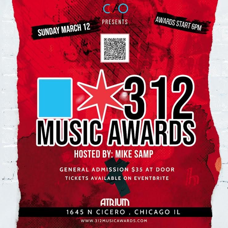 312 MUSIC AWARDS 2023 | atrium.chicago, Cicero, IL | March 12, 2023