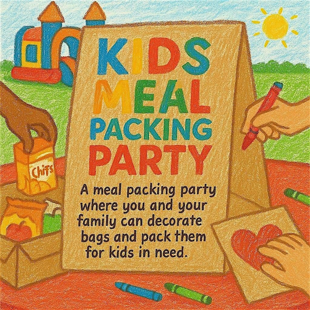 Kids Meal Packing Party (Volunteering) Part 2
