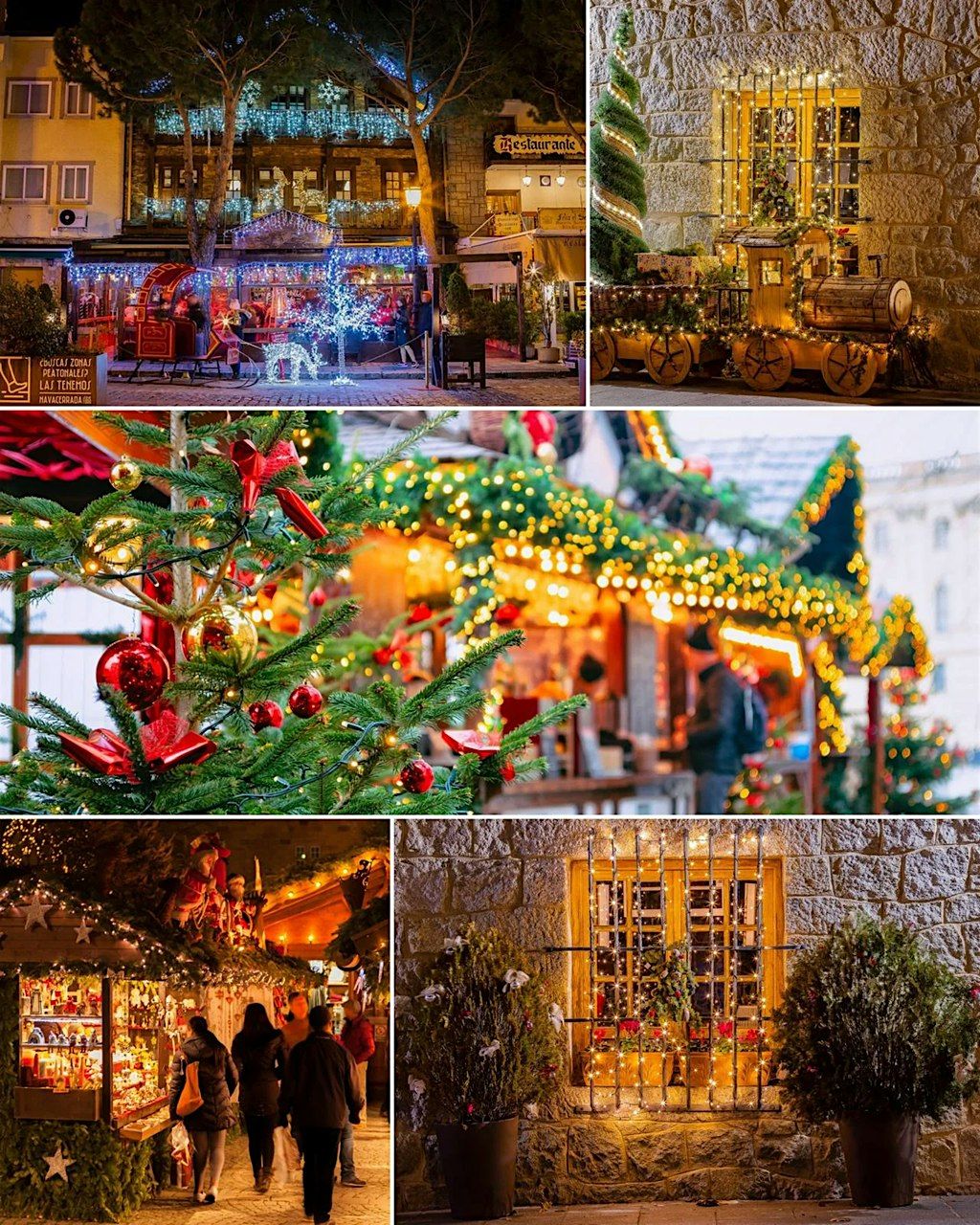 Pueblo Navide\u00f1o Navacerrada y Granja de San Ildefonso \u2013 Diciembre