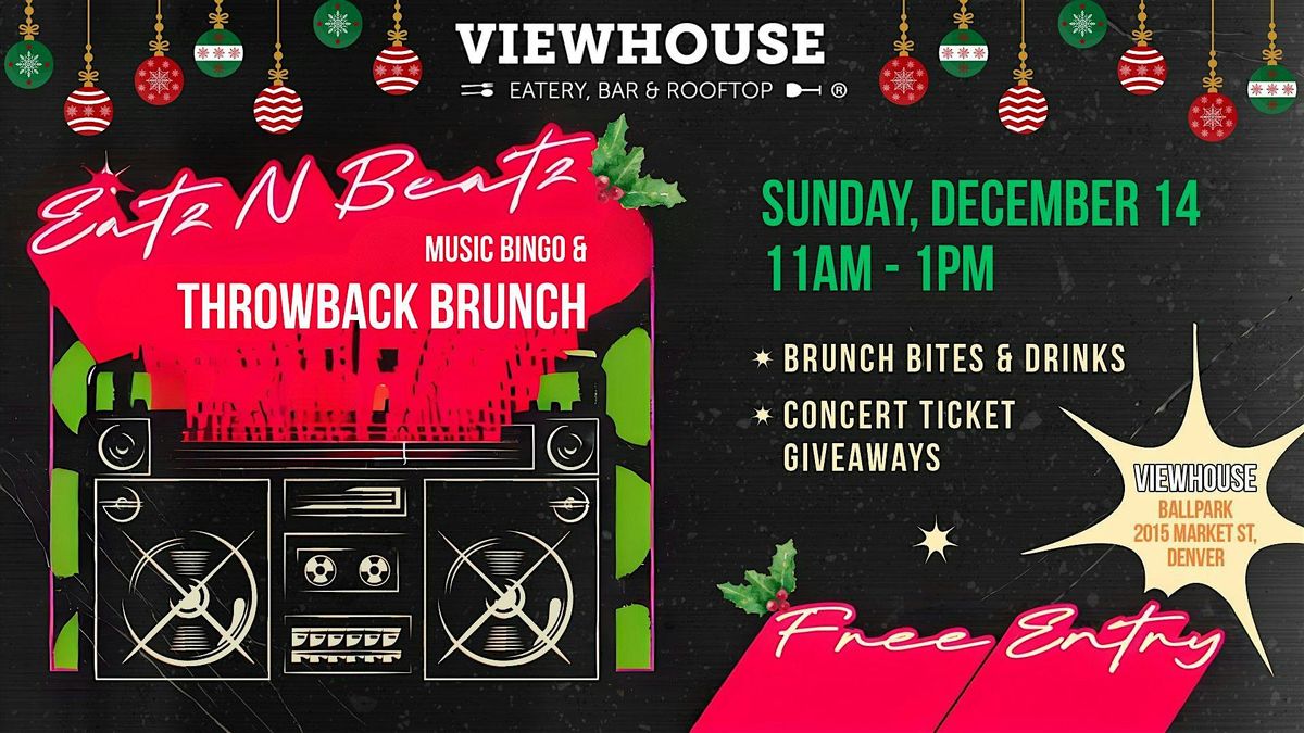 Music Bingo & Brunch: Christmas Edition