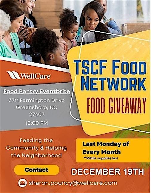 WellCare of NC & TCSF Food Pantry