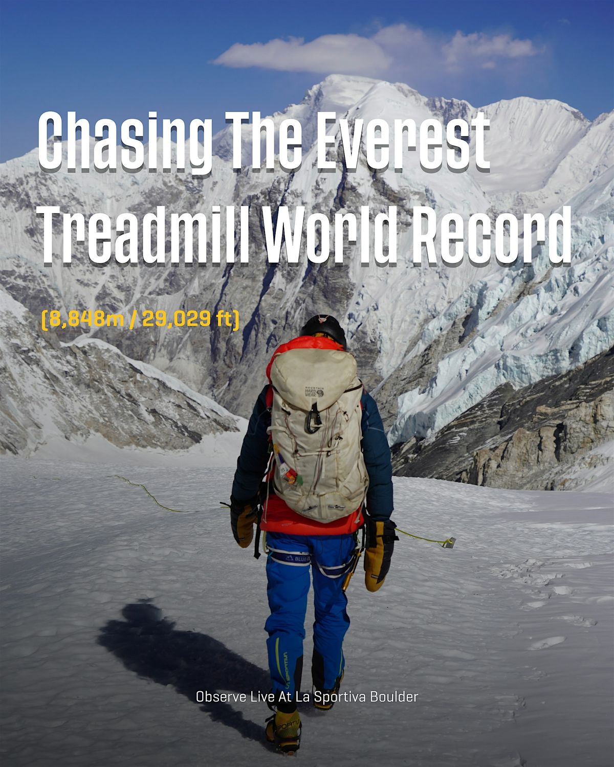 Everest Treadmill Challenge: Community Fun Run + Meet & Greet Ty Andrews