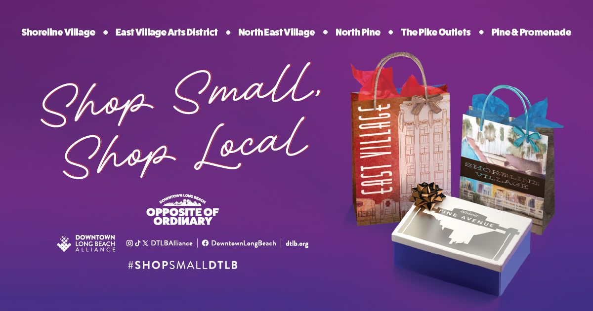 Shop Small Saturday Downtown Long Beach November 30, 2024