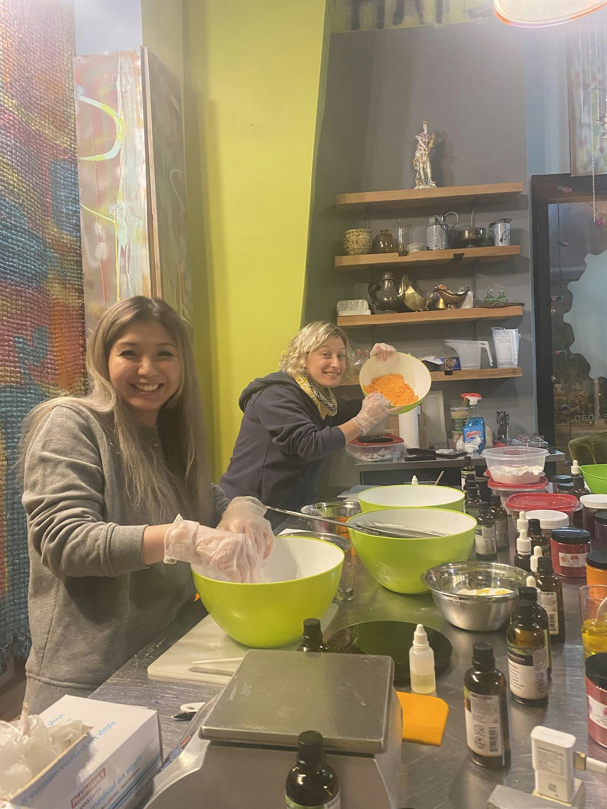 Bath Bomb and Shower Steamer Workshop