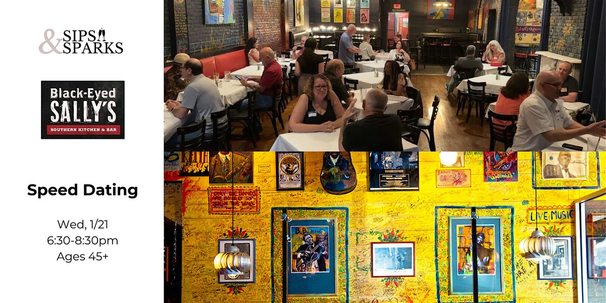 Singles Mixer Ages 45+ in Hartford, CT at Black-Eyed Sally\u2019s